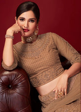 Flawless Looking Lehenga Choli in Beige